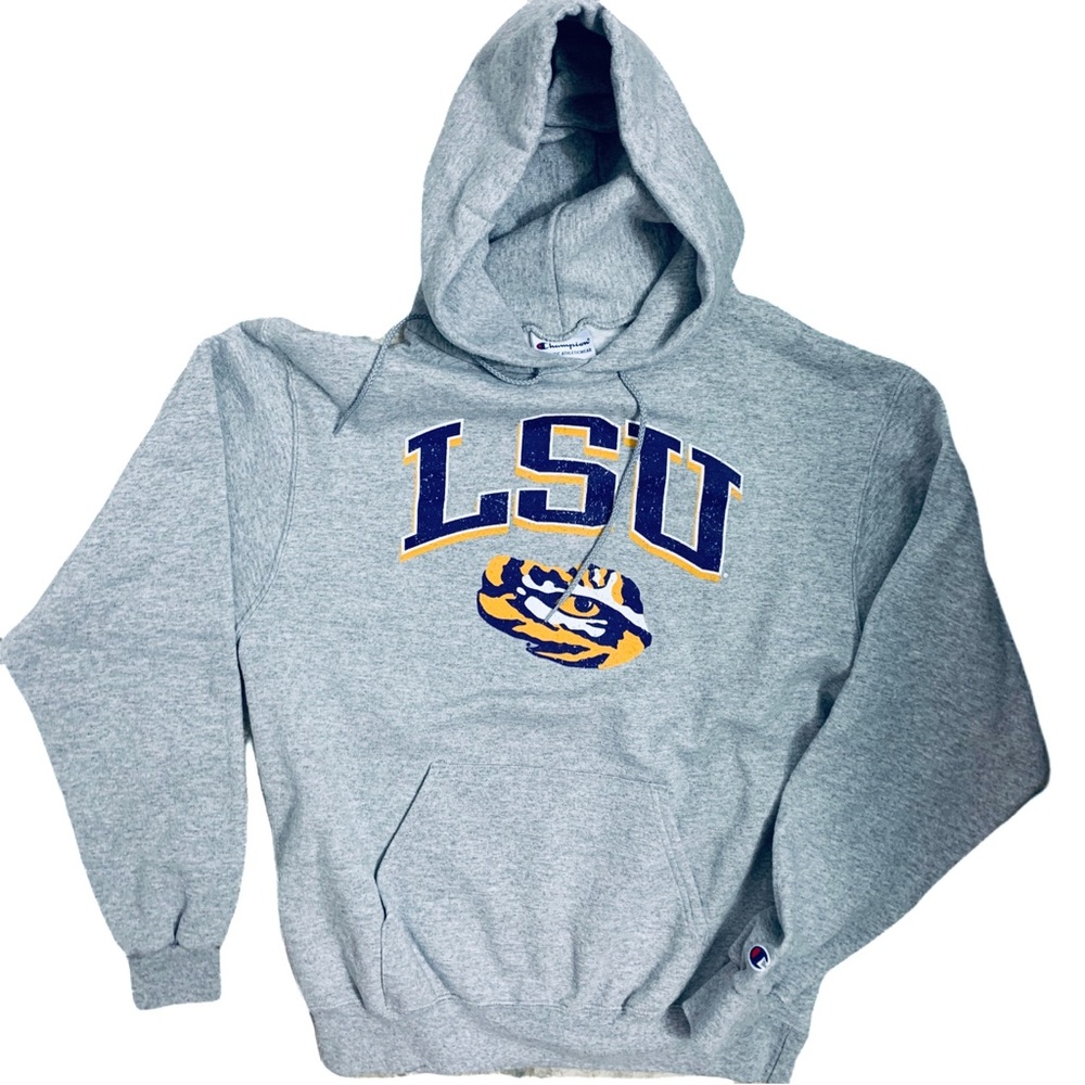 LSU Tigers Champion Hoodie Sz M